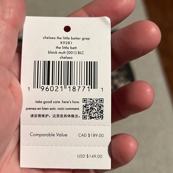 NWT Kate Spade wristlet Chelsea black leopard - Picture 2 of 7